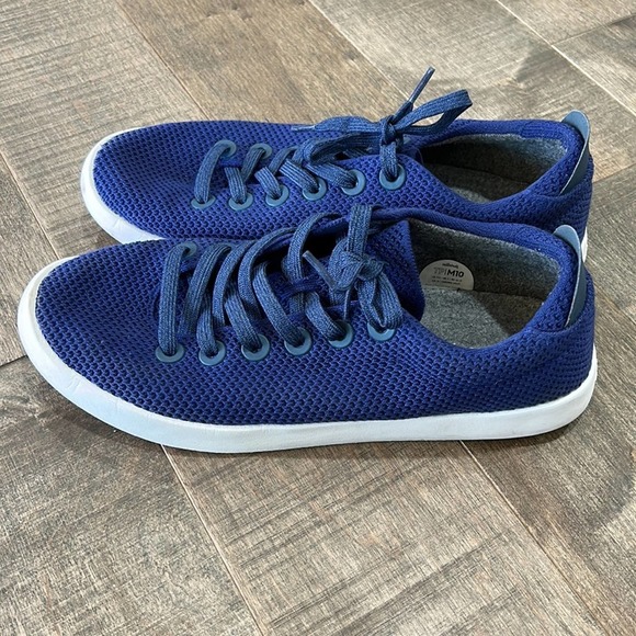 Allbirds Men's Tree Pipers Navy Blue Sneakers Men’s Size 10 - Picture 3 of 9